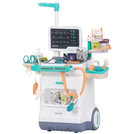 Set jucarie Chipolino Doctor cu lumini, sunete si 26 accesorii - imagine 10